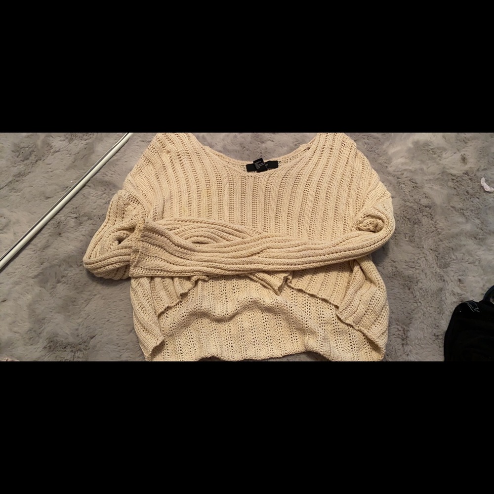 Cropped sweater